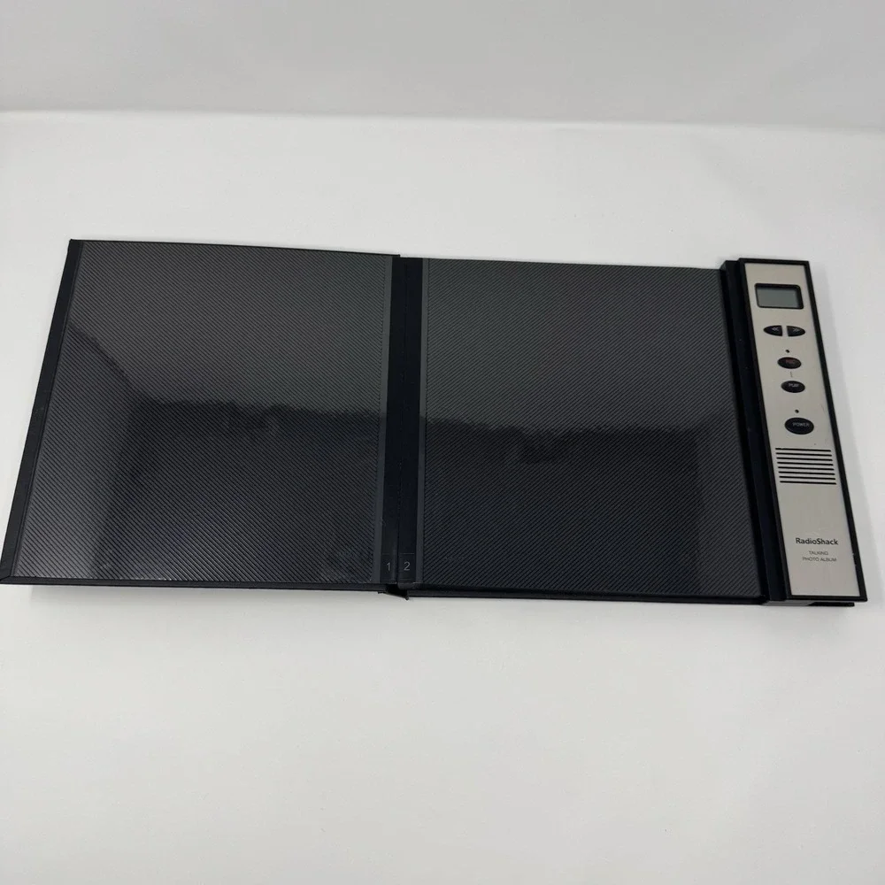 Recording Talking Photo Album 20 Pgs RadioShack Gift Item Memory 3x5 4x6 5x7 in